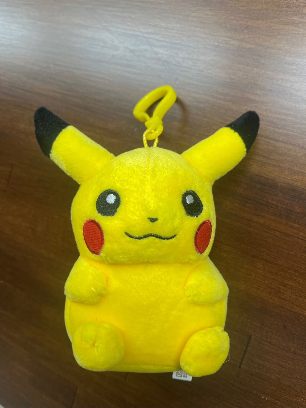 Pikachu Yellow Plush Clip-On Toy - Kids Toys